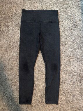 Source Unknown Black High-Rise Leggings